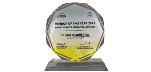 Prodia Vendor of the year - Non instrument & ADD Material Category (2022)